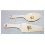 Kitchen Kraft Conchita cake server and spoon