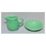RARE Harlequin individual creamer and