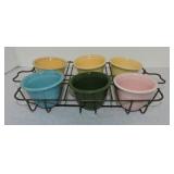 HLC Oven Serve lot of 6 custard cups with