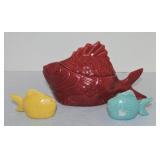 Fiesta go along 'Chicken of the Sea' maroon