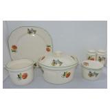 Universal Patchwork Flower lot of 6 pcs