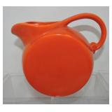 Vernon Kilns red water pitcher