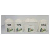 Harker Pottery 'Countryside' lard jar, salt,