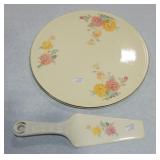 Oven Serve cake plate and server