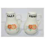 Hall China Orange Poppy pair of shakers