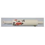 China Specialties Red Poppy rolling pin