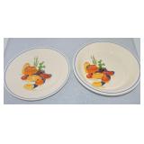 Oven Serve Mexicana pie plate and 9' plate