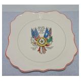 Universal Texas Centennial plate, 11'