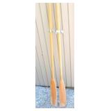 Pair of boat oars