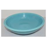 Vintage Fiesta 11 3/4" fruit bowl, turquoise