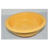 Vintage Fiesta 9 1/2" nappy bowl, yellow
