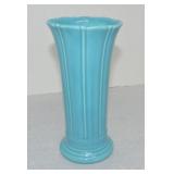 Vintage Fiesta 8" flower vase, turquoise