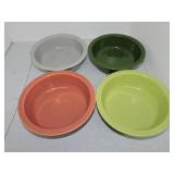 Vintage Fiesta nappy bowl group, 4 - 50