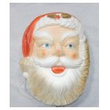 Wall hanging Santa blow mold light, 17"x13"