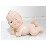Bisque Kewpie piano baby, 4 1/2"l