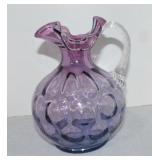 Fenton amethyst 7" pitcher