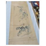 Oriental scroll, 67x19"
