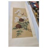 Oriental scroll, 70"x20"