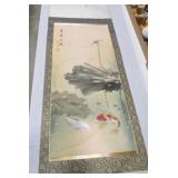 Oriental scroll, 65"x21"