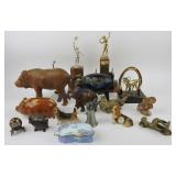 Lot of animals and trophies
