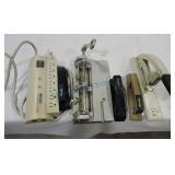 Lot of Swingline staplers, 3 hole punch, and