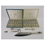 Georg Jensen sterling silver set of 14