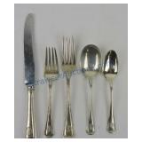Gorham "Old French" sterling silver flatware set: