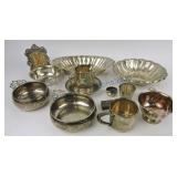 Sterling silver lot of assorted items, 43.6oz+