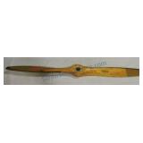 Sensenich wooden airplane propeller,
