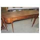 Sheraton style sideboard, 33"h, 66"w, 20"d