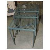 Set of 3 nested patio tables