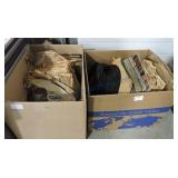 2 boxes record albums