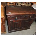 Walnut commode