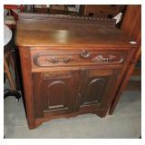 Walnut commode