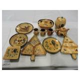 Pennsbury Pottery lot of 12 tablewares with