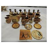 Pennsbury Pottery lot of 26 tablewares with