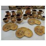 Pennsbury Pottery lot of 21 tablewares