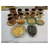 Pennsbury Pottery lot of 18 tablewares
