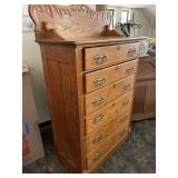 Very nice vintage dresser, measures 53 1/2 inches