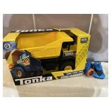 New toys Tonka mighty dump truck steel classics