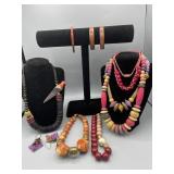 Collection of costume jewelry