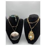 Collection of costume jewelry