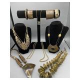 Group of costume jewelry