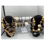 Group of costume jewelry