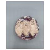 1992 Elwood Indiana paperweight doesn