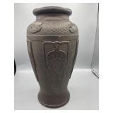 13 inch tall vintage vase made in Japan 8 inch