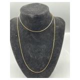14k gold necklace