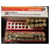 Winchester rounds. 9 new rounds , 21 spent rounds