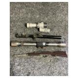 Older scopes, by Weaver in Tesco. Also has a
