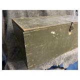 Old military trunk/ locker make of